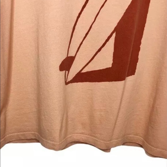 ‼️SOLD‼️Mollusk Surf T-Shirt Board Shadow M Blush Brand New - Picture 9 of 12